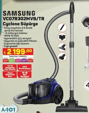 SAMSUNG CYCLONE SÜPÜRGE SAMSUNG CYCLONE SÜPÜRGE